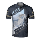Love Horse  3D All Over Printed Shirts Pi112094XT