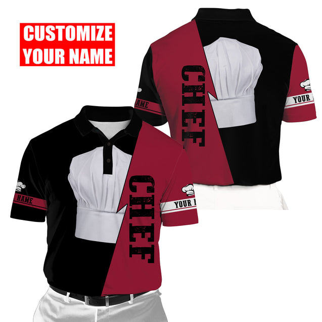 Custom Name Master Chef 3D All Over Printed Unisex Shirts