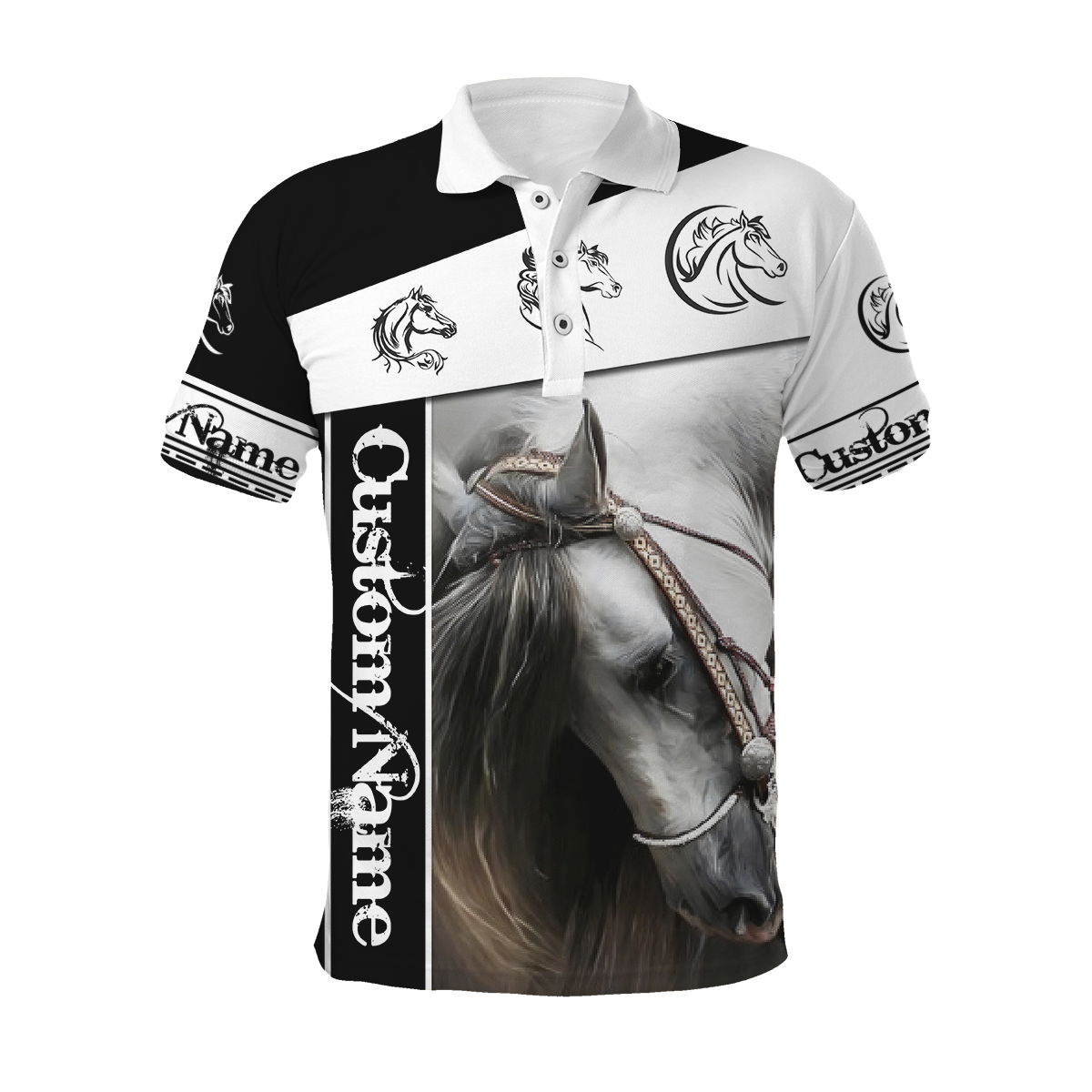 Horse Custom Name 3D All Over Printed Shirts For Men and Women TA09282002
