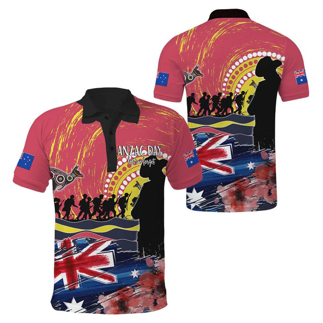 Australian Aboriginal Anzac Day 3D Printed Unisex Shirts TN SN30032103