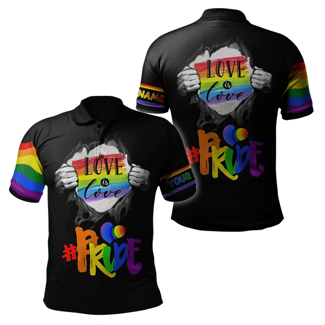 Customize Name LGBT Pride Hoodie For Men And Women SN07052101