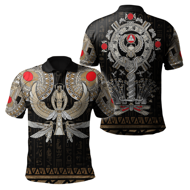 Ancient Egypt ver2 Painting Pattern 3D Tattoo Printed Shirts