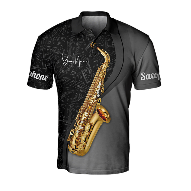 Personalized Saxophone 3D All Over Printed Unisex Shirts TN