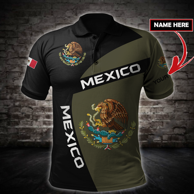 Personalized Mexico 3D All Over Printed Hoodie