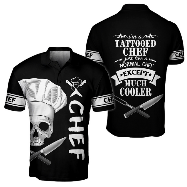 I'm Tattooed Chef 3D Over Printed Unisex Shirt