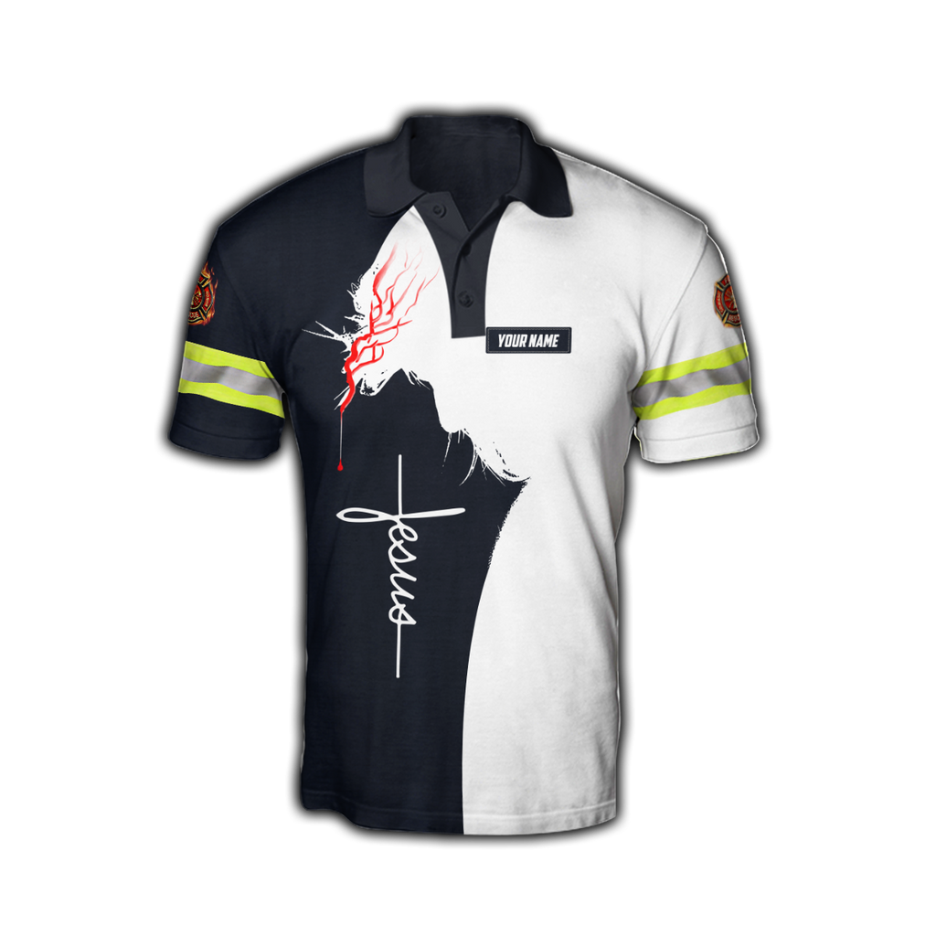 Customize Name Firefighter 3D All Printed Hoodie For Men And Women MH08012003