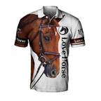Love Horse 3D All Over Printed Hoodie Pi112056