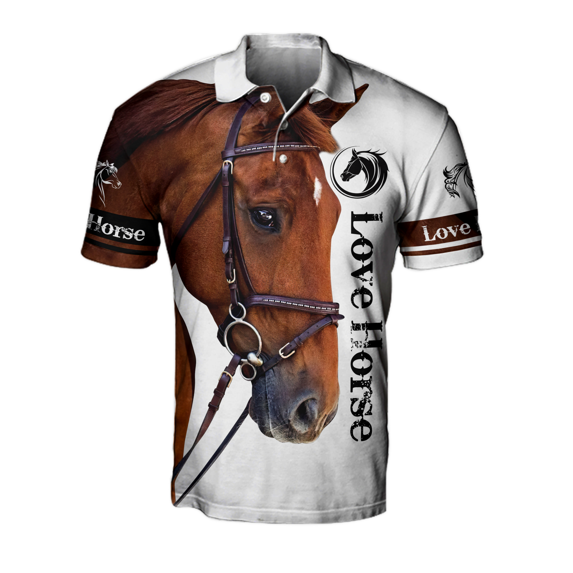 Love Horse 3D All Over Printed Hoodie Pi112056