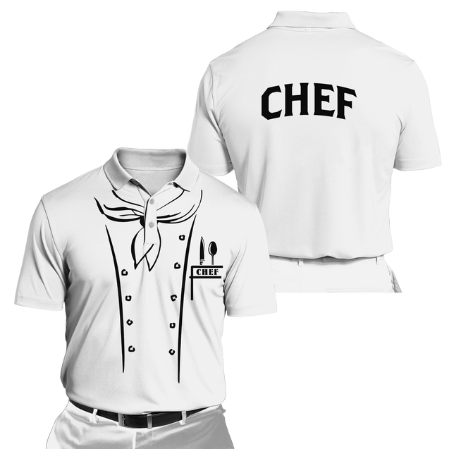 Custom Name Master Chef 3D All Over Printed Unisex Shirts