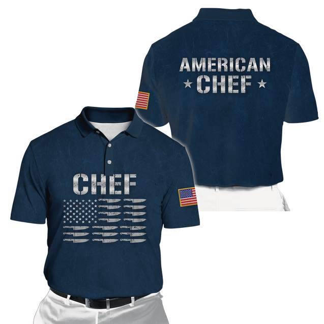 American Chef 3D All Over Printed Unisex Shirts