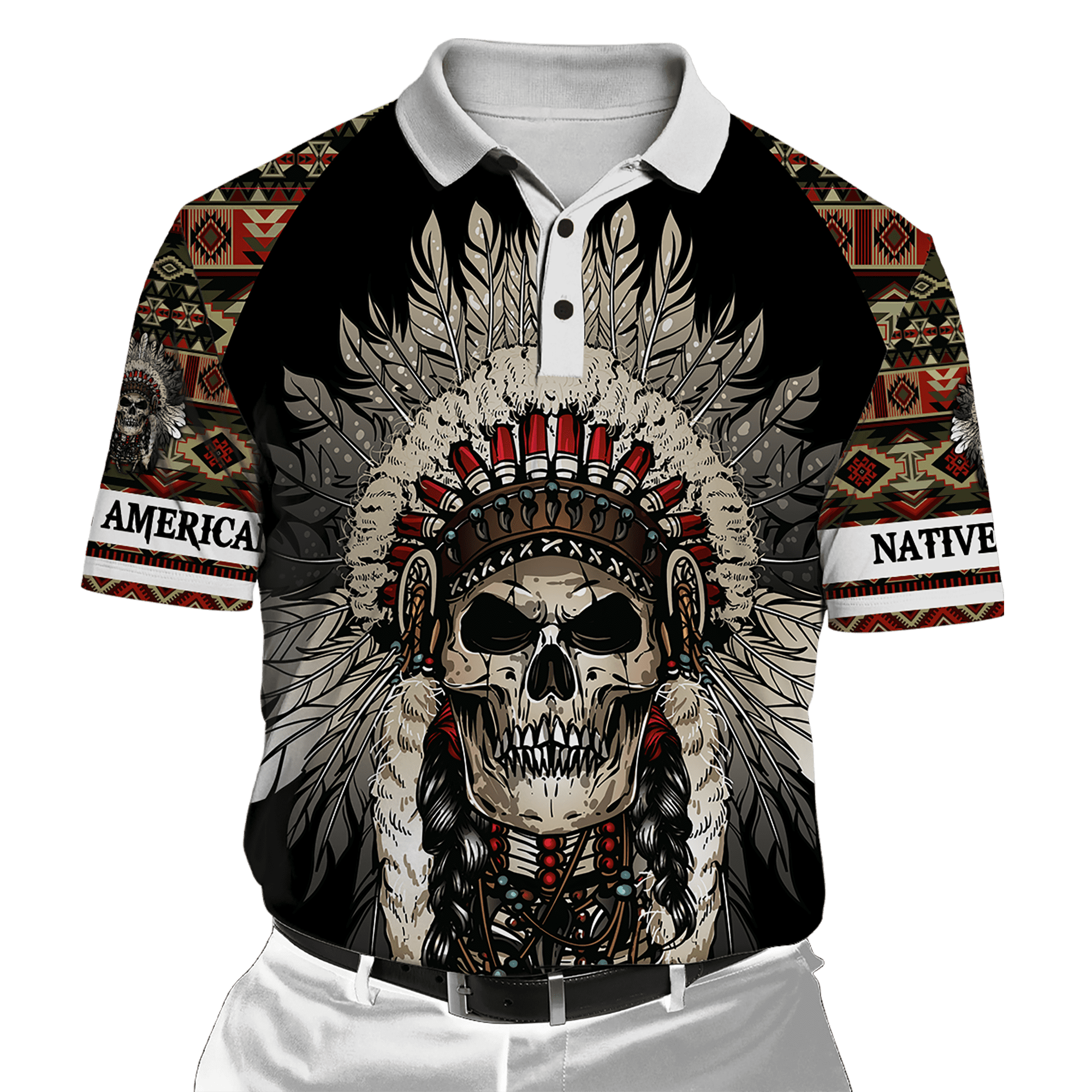 Native American 3D All Over Printed Unisex Shirts
