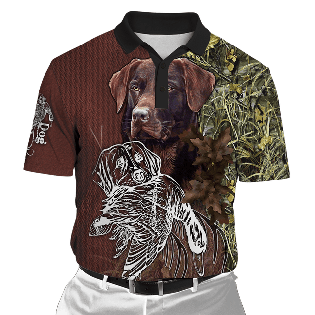 PL435 DOG HUNTER 3D ALL OVER PRINTED SHIRTS