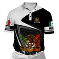 Personalized Name Mexico 3D All Over Printed Unisex Shirts