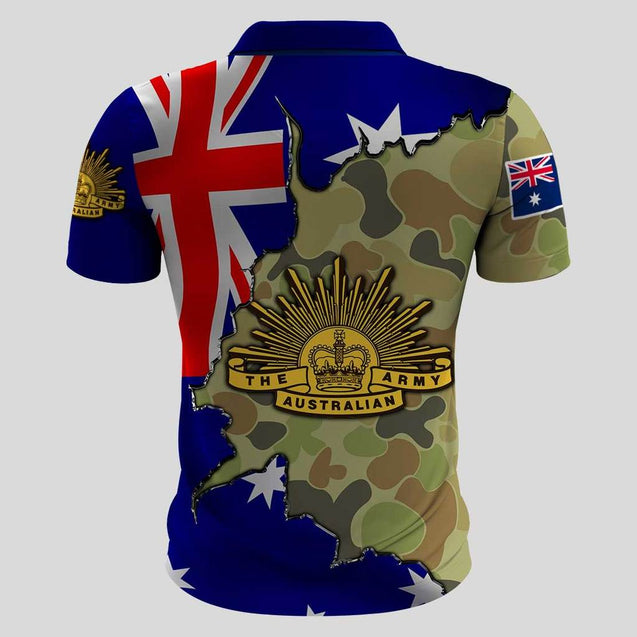 Premium Anzac Day Australian Army Camo 3D Printed Unisex Shirts TN