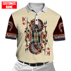 Customized name Native American 3D All Over Printed Unisex Shirts