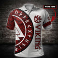 Customized Name Viking 3D All Over Printed Unisex Shirts