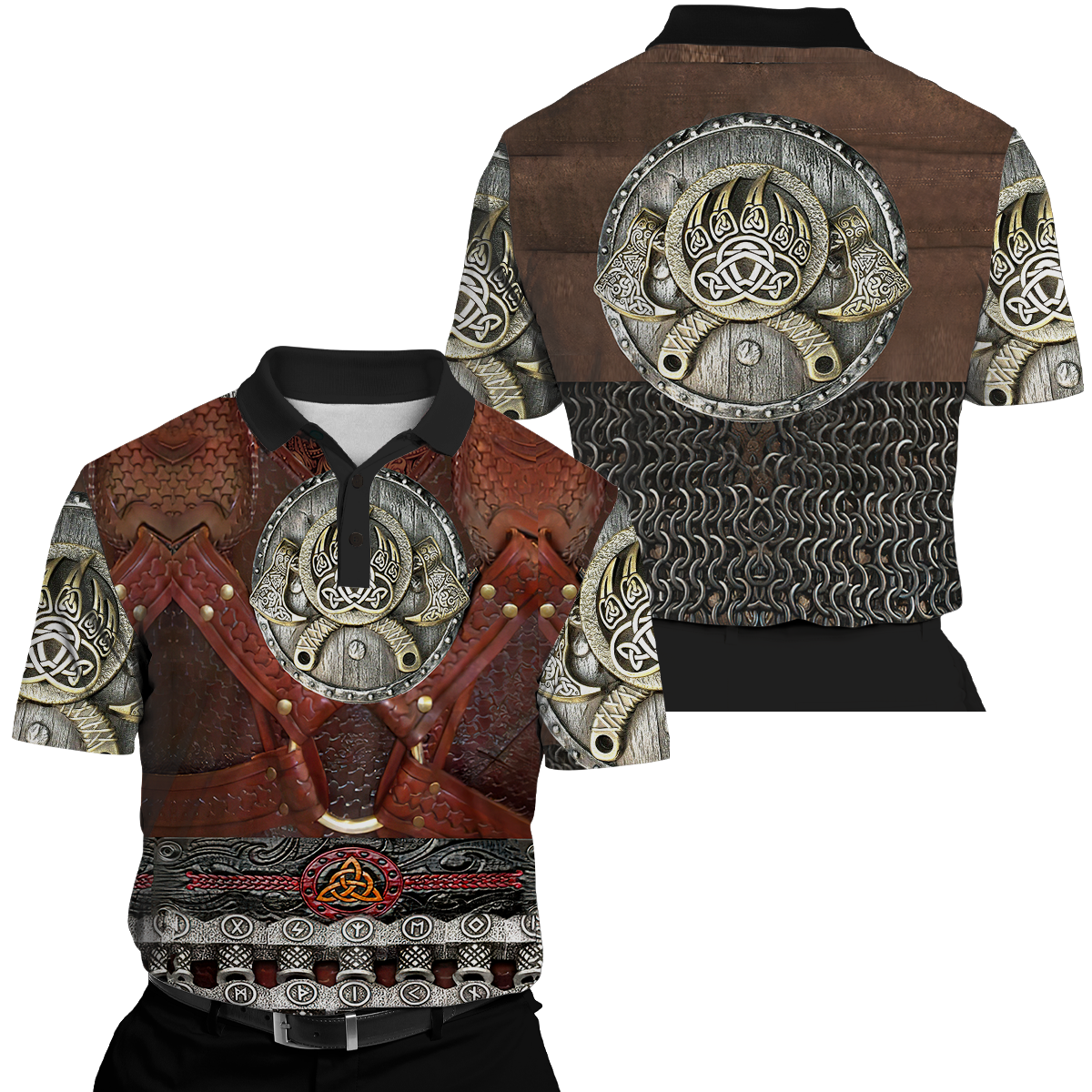 Viking Armor 3D All Over Printed Unisex Shirts