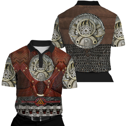 Viking Armor 3D All Over Printed Unisex Shirts