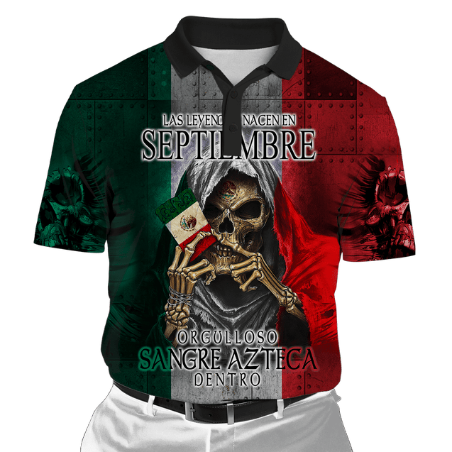 Mexico 3D All Over Printed Unisex Shirts