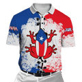 Customize Name Puerto Rico 3D All Over Printed Unisex Shirts