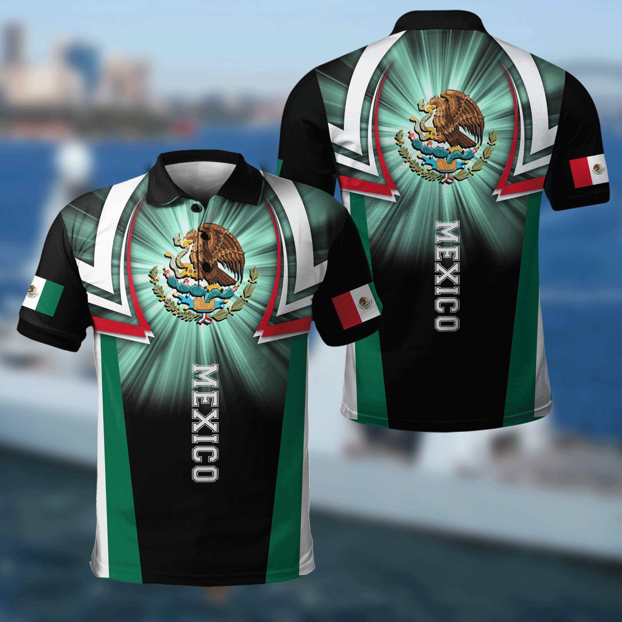 Mexico 3D All Over Printed Unisex Hoodie