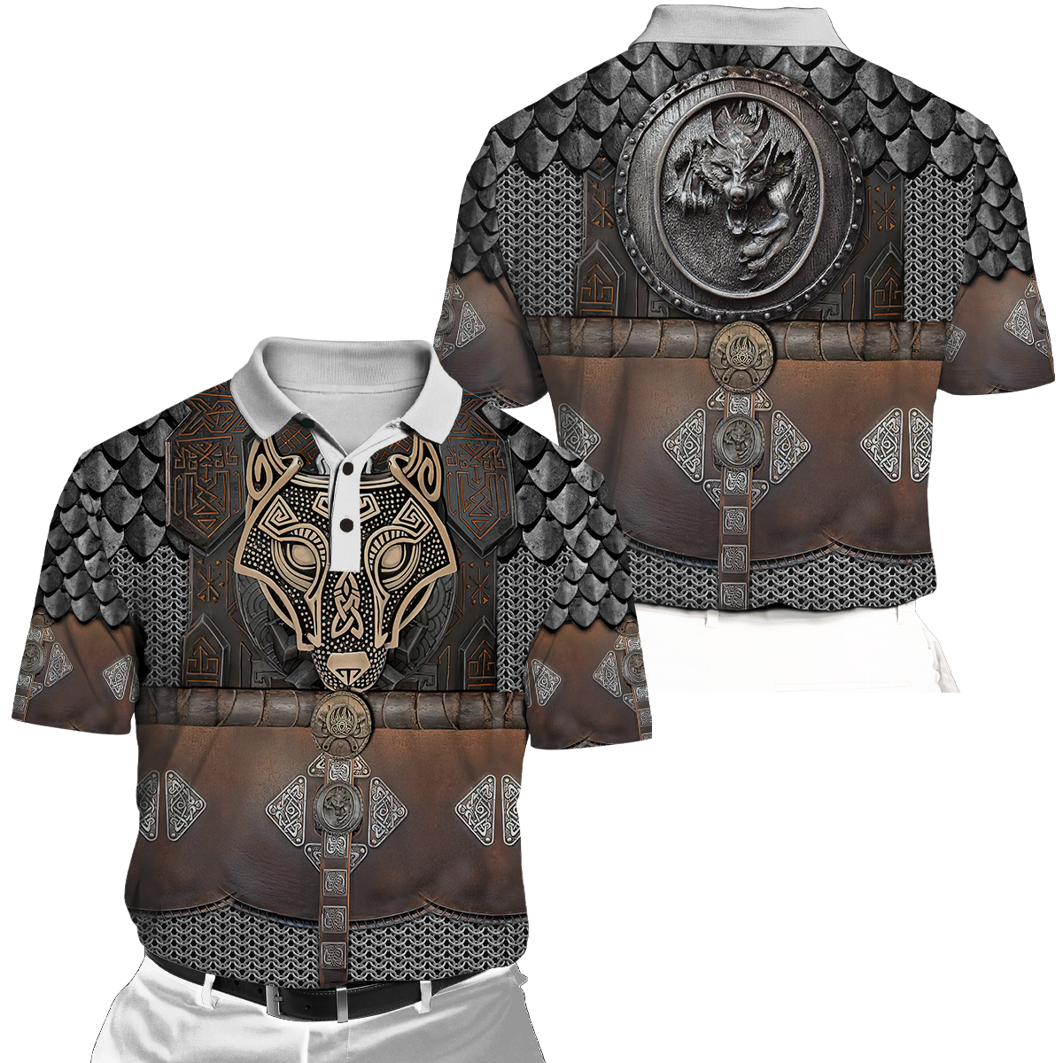 Viking Armor 3D All Over Printed Unisex Shirts