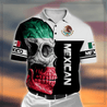 Mexican Skull 3D All Over Printed Unisex Shirts