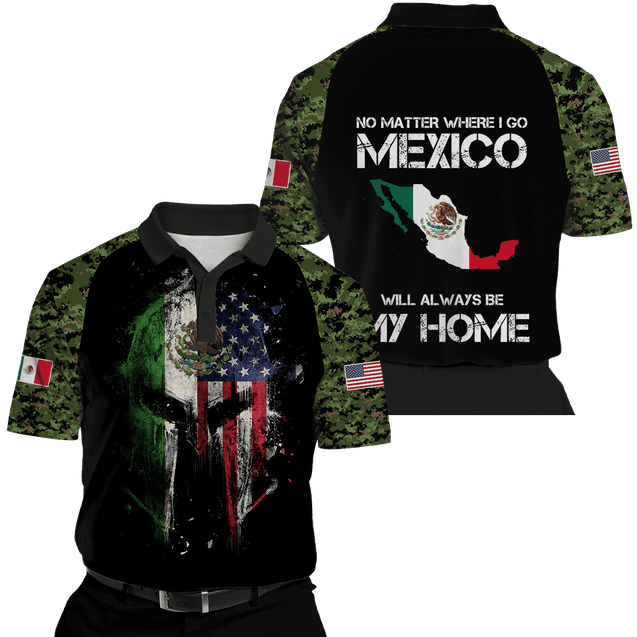 Mexico - My Home 3D All Over Printed Unisex Shirts