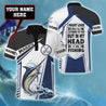 Custom name Marlin Fishing in my head 3D design print shirts