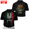 Customized Name Coat Of Arms Mexico 3D All Over Printed Unisex Shirts