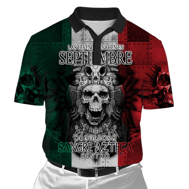 Aztec Mexican 3D All Over Printed Unisex Shirts