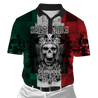 Aztec Mexican 3D All Over Printed Unisex Shirts