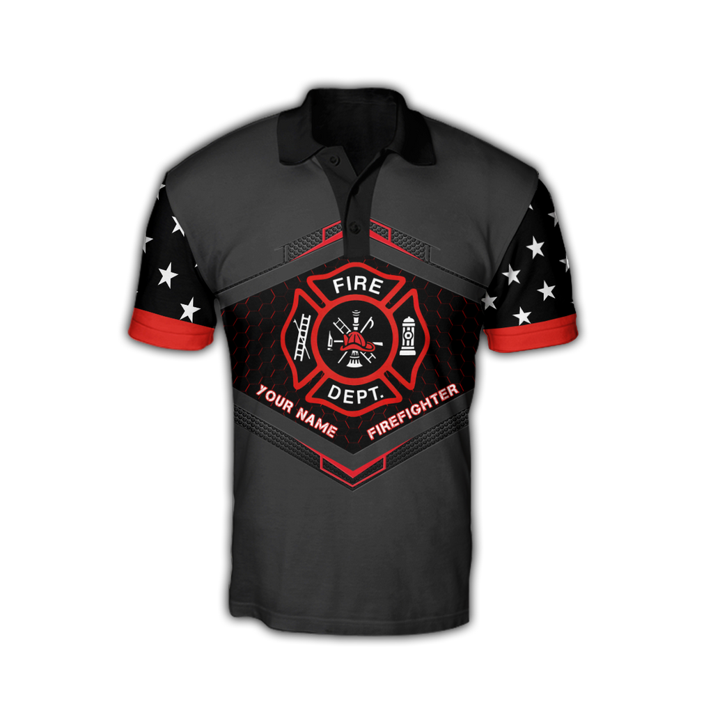 Customize Name Firefighter Hoodie For Men And Women MH22032102