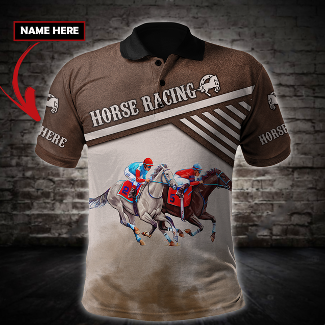 Personalized Name Horse Racing 3D All Over Printed Unisex Shirts TNA24042104