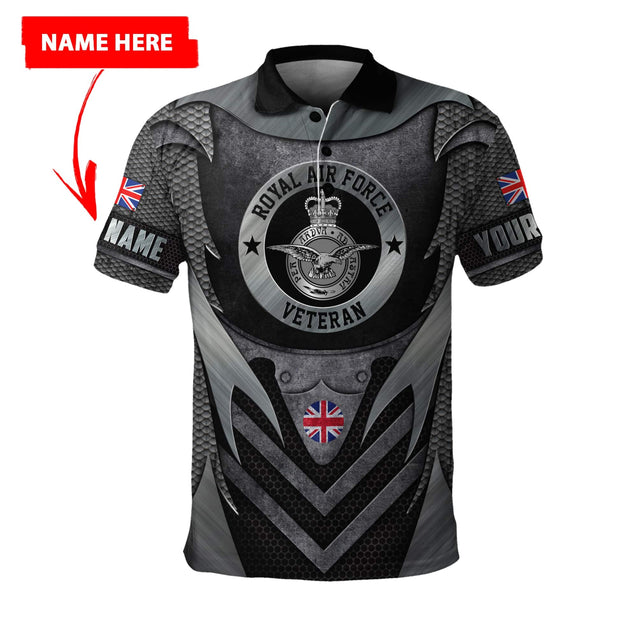 Custom Name XT Royal Air Force Army 3D Printed Shirts Pi13042106