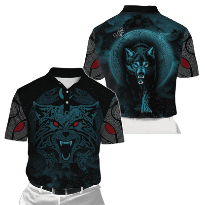 Wolf Viking 3D All Over Printed Unisex Shirts
