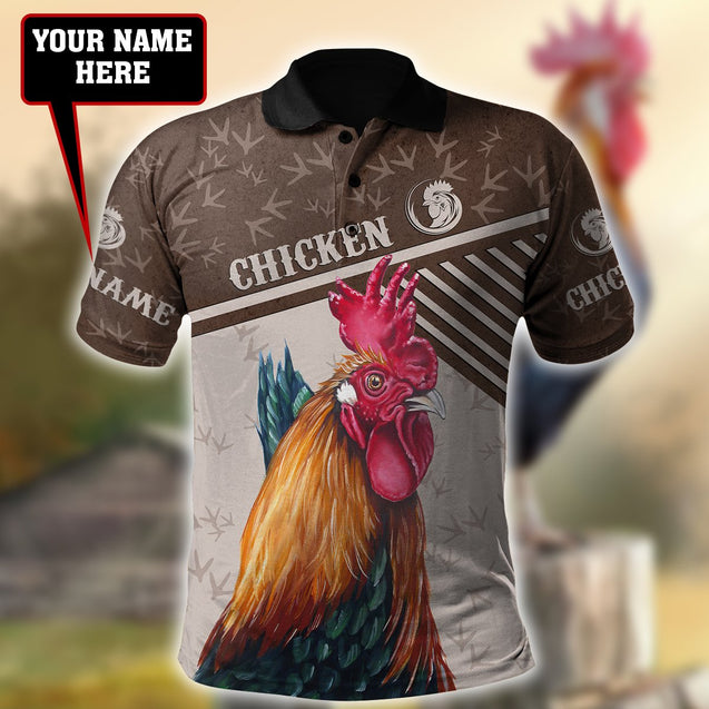 Personalized Farm Chicken 3D Printed Unisex Shirts AM12042102