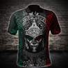 Aztec Warrior 3D All Over Printed Hoodie