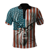 US Deer Persionalized Name 3D All Over Printed Shirts MH21052101