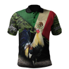 Rooster Mexico 3D All Over Printed Hoodie