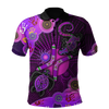 Aboriginal Naidoc Week 2021 Purple Turtle Lizard Sun Polo