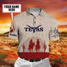 Customized Name Texas All Over Printed Unisex Shirts