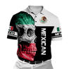 Mexican Skull 3D All Over Printed Unisex Shirts