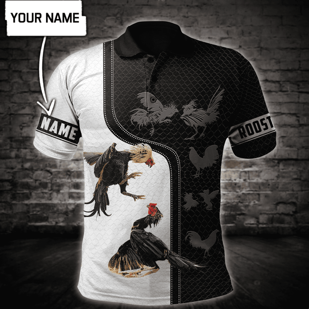 Personalized Rooster Fighting 3D Printed Unisex Shirts DD29042102