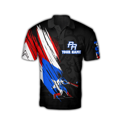 Custom Name Baseball Puerto Rico Hoodie For Men And Women MH15032102