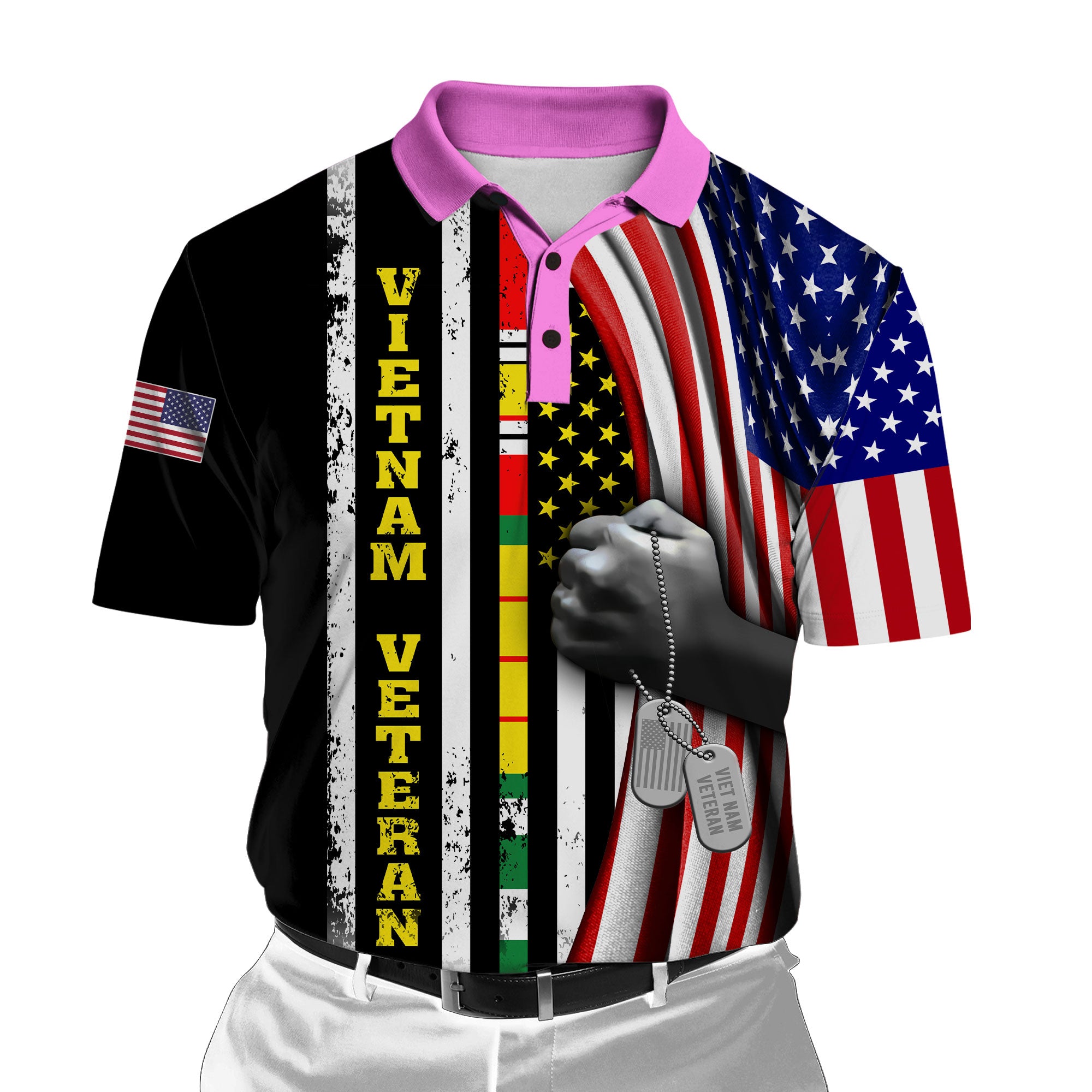 Viet Nam Veteran 3D All Over Printed Unisex Shirts
