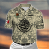 Personalized Mexican Army 3D All Over Printed Shirts