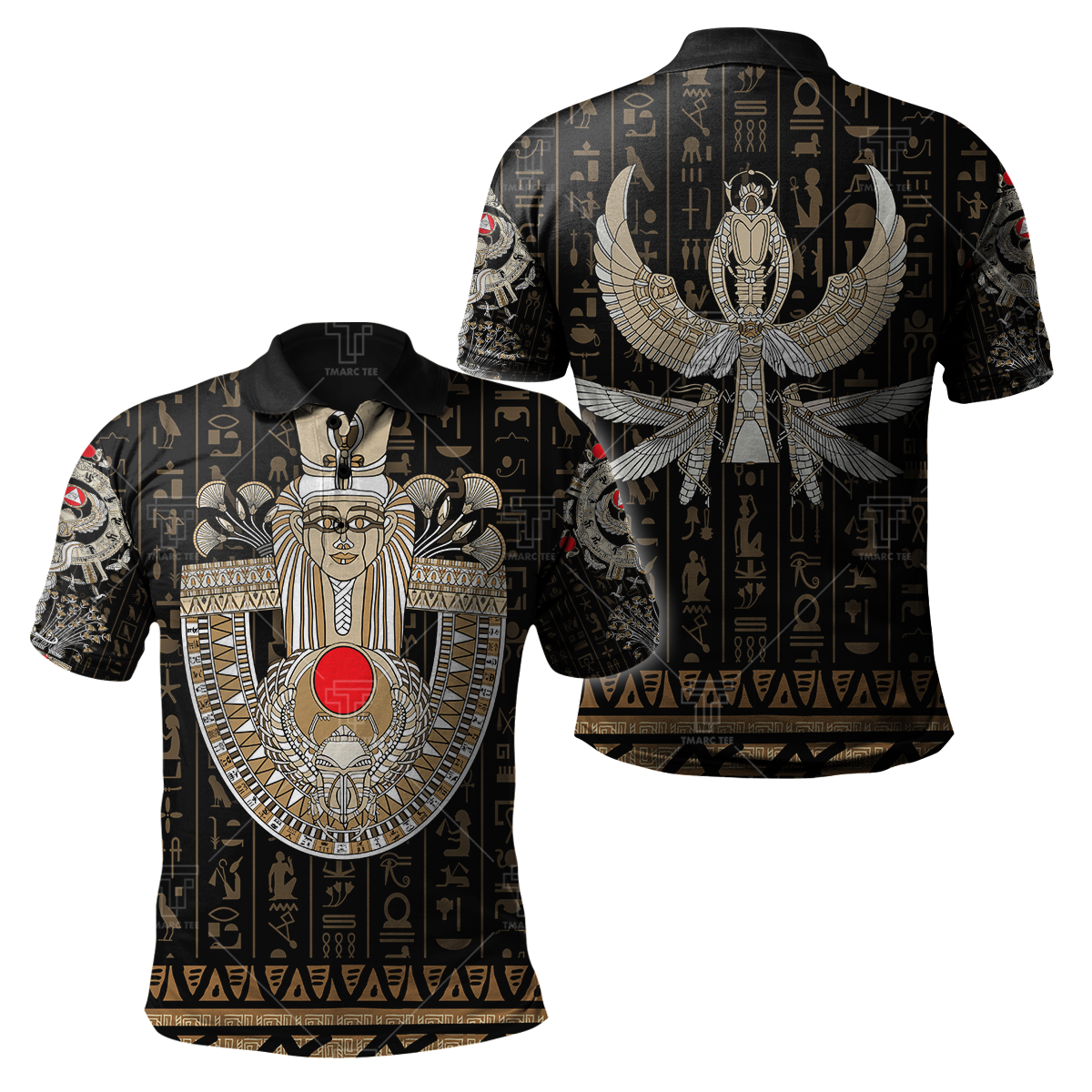 Ancient Egypt ver1 Painting Pattern 3D Tattoo Printed Shirts