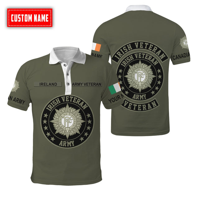 Irish Army 3D Hoodie Shirt For Men And Women