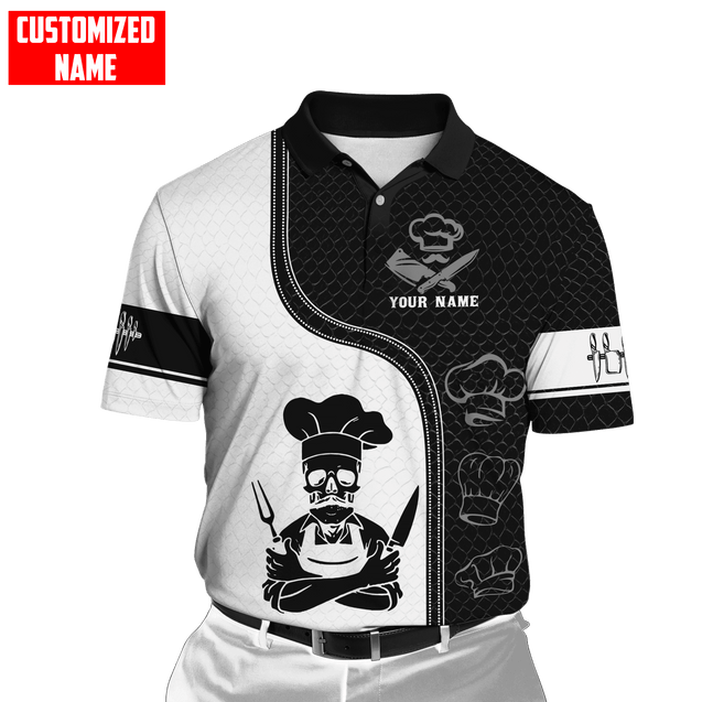 Custom Name Master Chef 3D All Over Printed Unisex Shirts